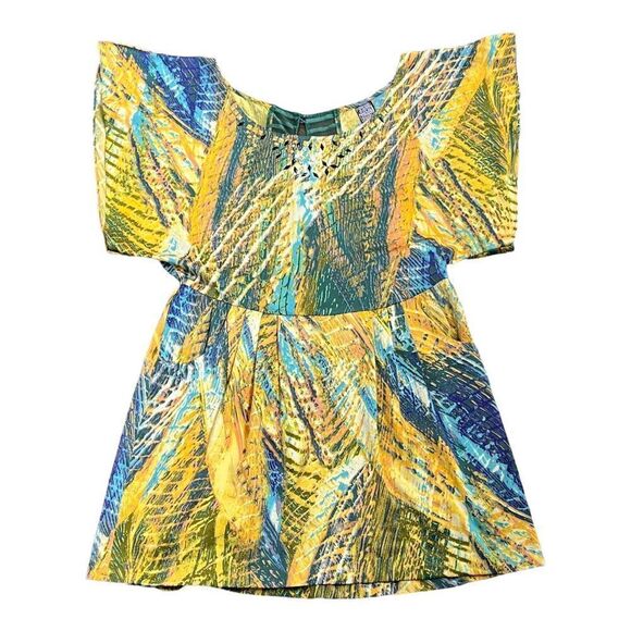 FREE PEOPLE Sunset Dynasty Kimono Sleeve Minidress - Picture 4 of 9